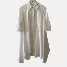 Load image into Gallery viewer, Wht Asymmetric long Tunic