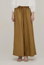 Load image into Gallery viewer, Brown/Olive Linen Pants