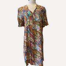 Load image into Gallery viewer, Bright Paisley Dress