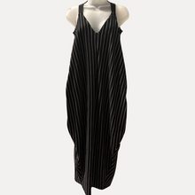 Load image into Gallery viewer, Blk/Ivory strap Dress
