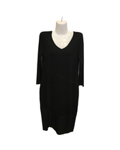 Load image into Gallery viewer, Blk Seamed Dress