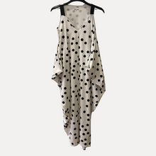 Load image into Gallery viewer, Ivory minidot strap dress